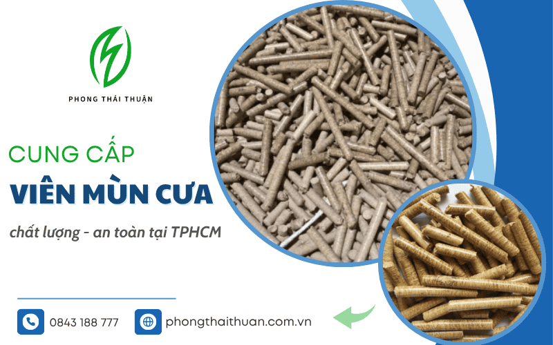 viên mùn cưa TPHCM