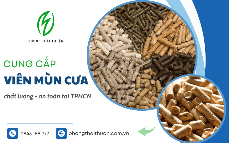 viên mùn cưa TPHCM