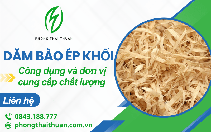 dăm bào ép khối