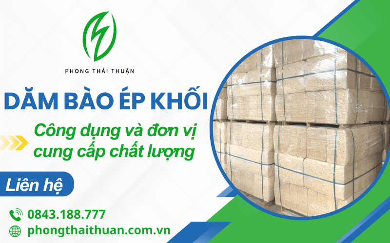 dăm bào ép khối