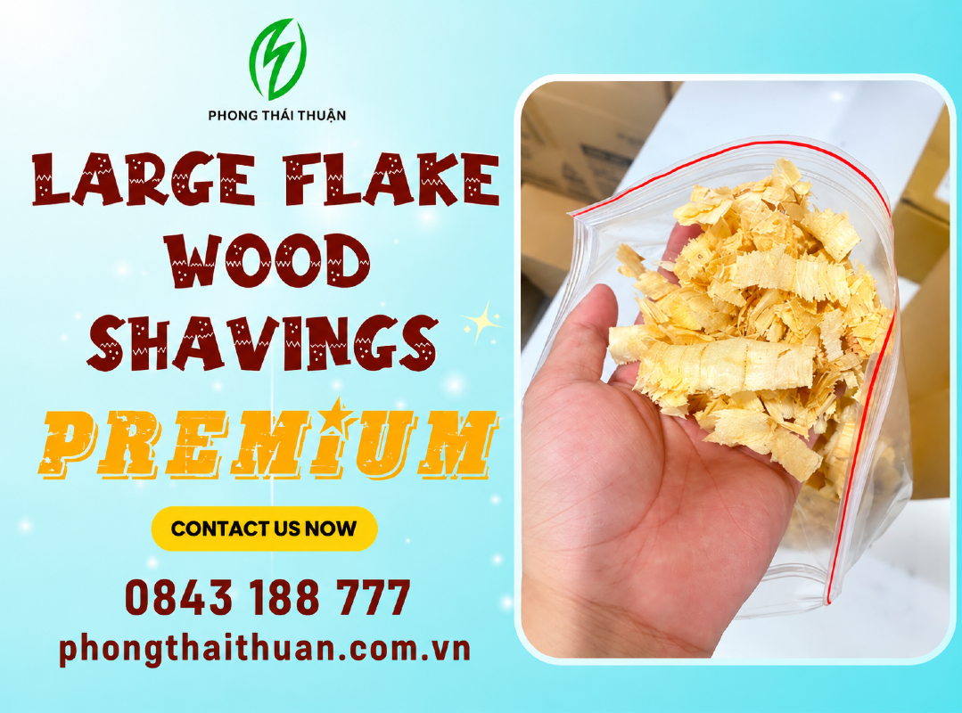 Large Flake Wood Shavings – Premium: A High-Quality Bedding Solution for Equine and Pet Care