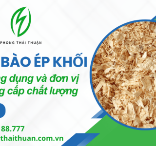 Dăm bào ép khối – Giải pháp xanh với nhiều công dụng hữu ích