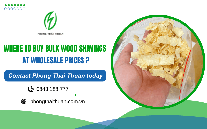 bulk wood shavings