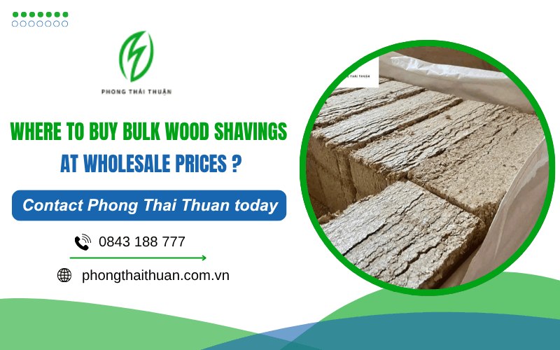 bulk wood shavings