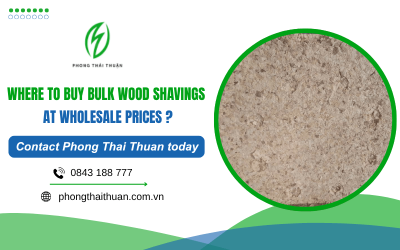 bulk wood shavings