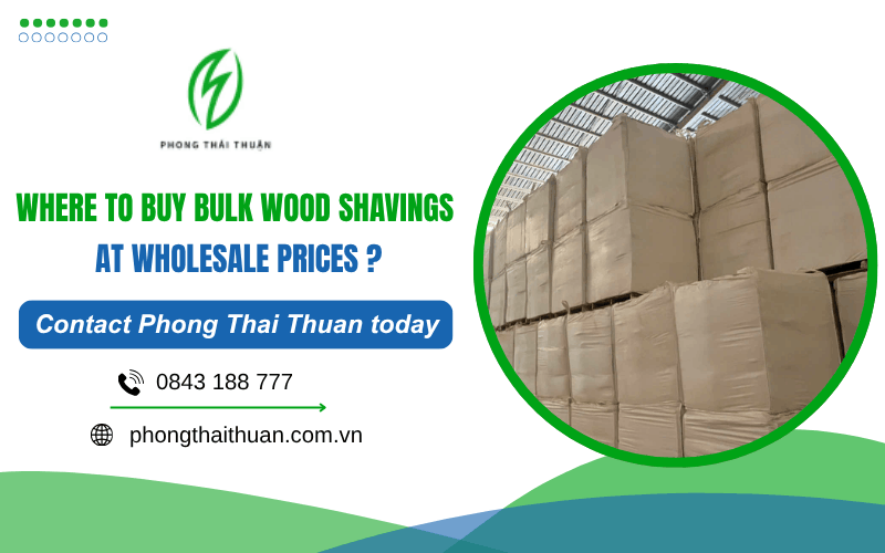 bulk wood shavings
