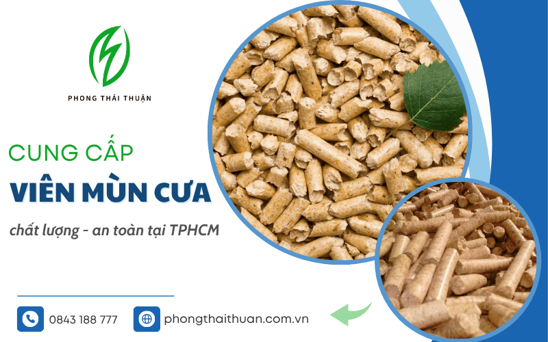 viên mùn cưa TPHCM