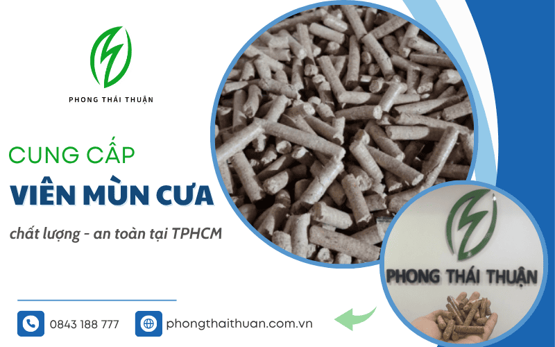 viên mùn cưa TPHCM