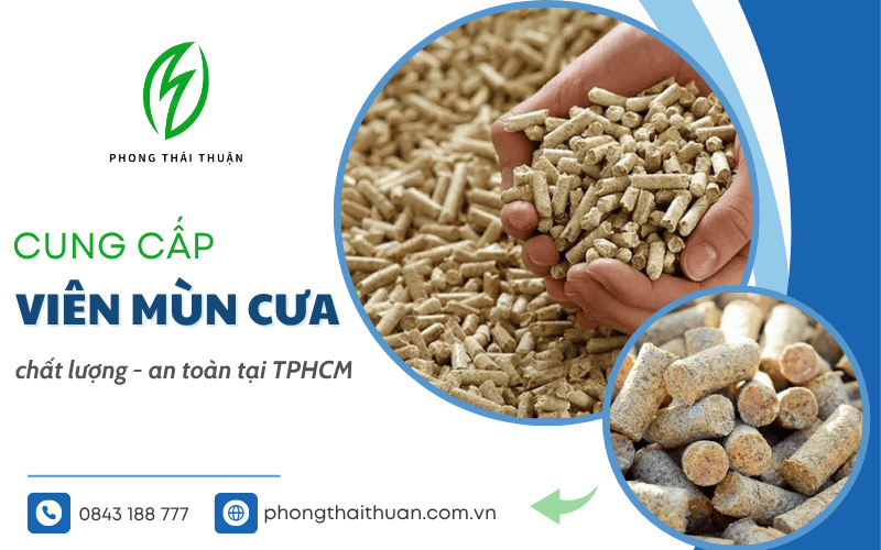 viên mùn cưa TPHCM