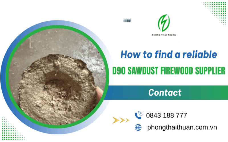 D90 Sawdust Firewood supplier