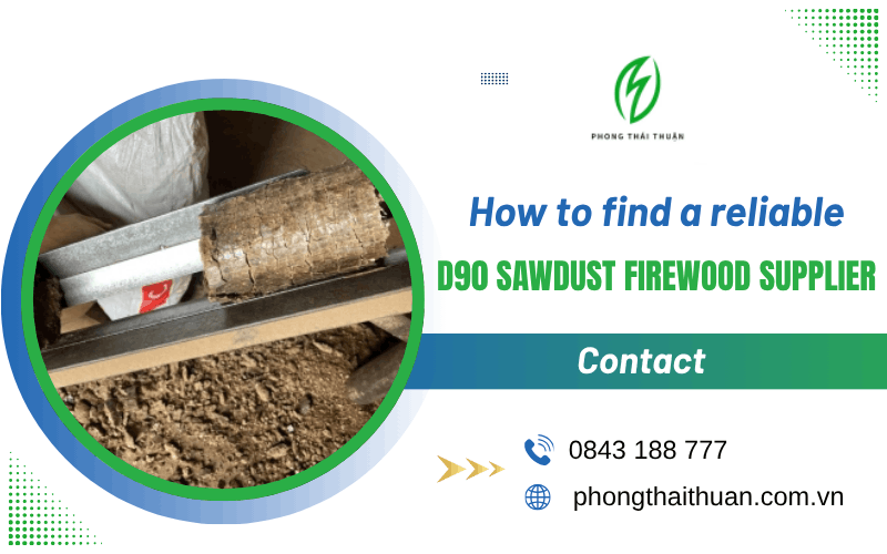 D90 Sawdust Firewood supplier
