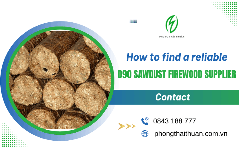 D90 Sawdust Firewood supplier