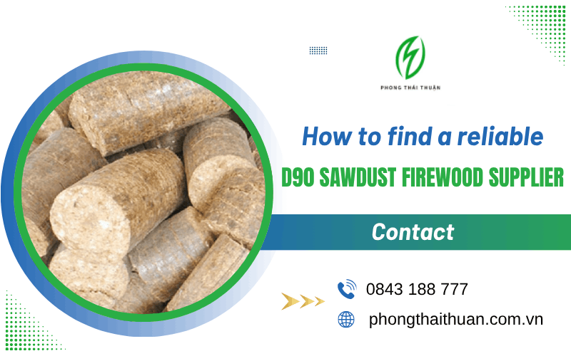 D90 Sawdust Firewood supplier