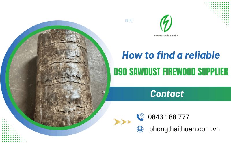 D90 Sawdust Firewood supplier