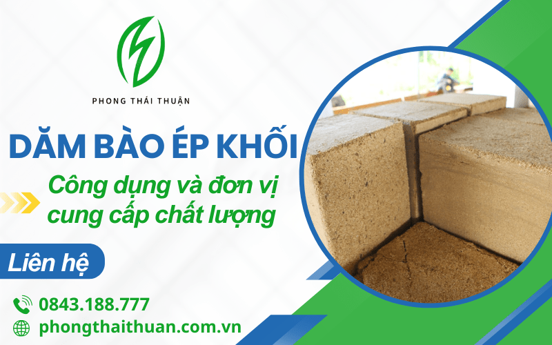 dăm bào ép khối