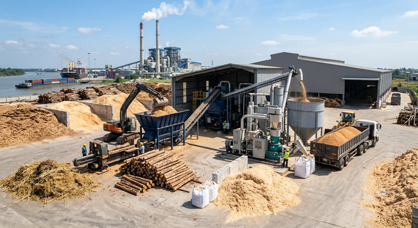 Năng lượng sinh khối Biomass là gì và vai trò của nhà cung cấp chuyên nghiệp