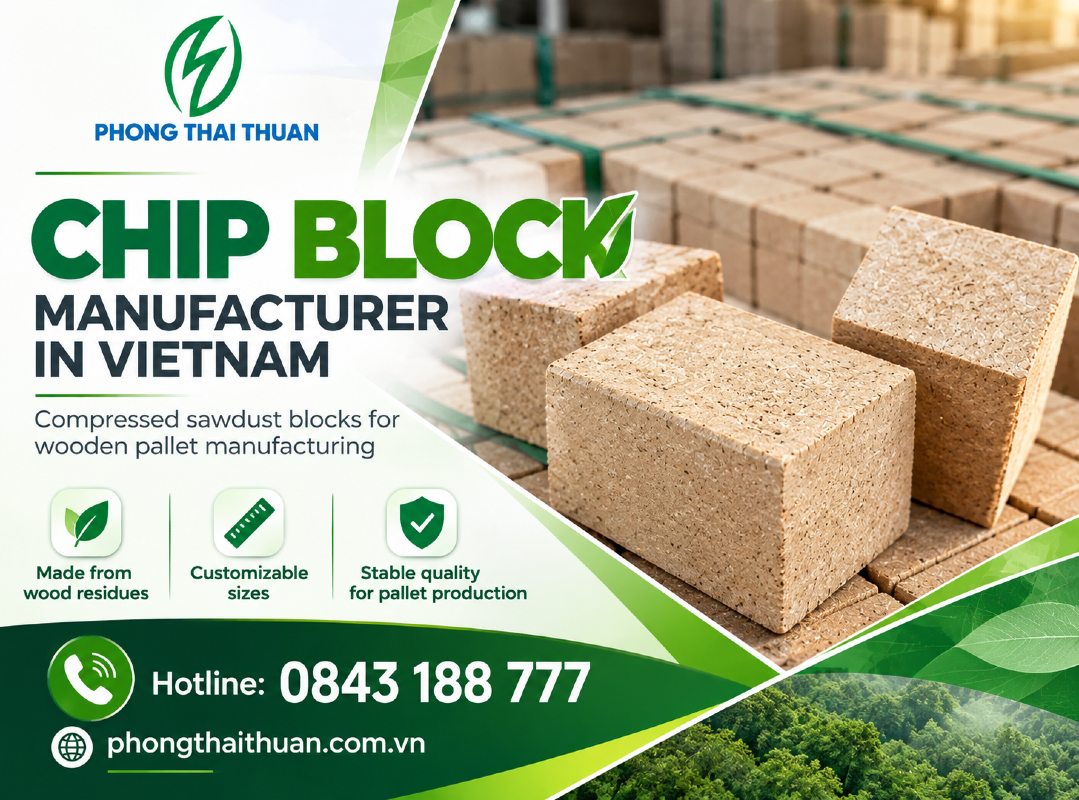 Chip Block Manufacturer in Vietnam: A Guide for Pallet Producers