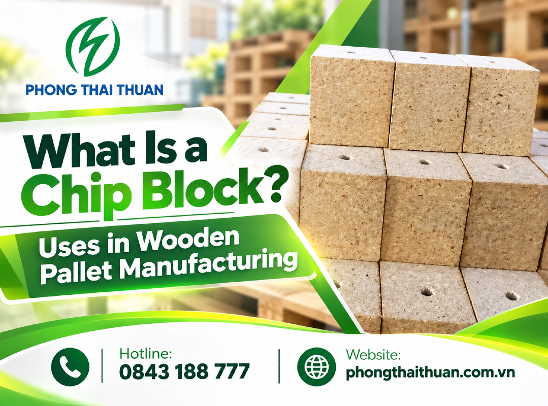 What Is a Chip Block? Uses in Wooden Pallet Manufacturing